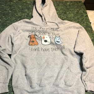 Cute Puppy Oversized Hoodie